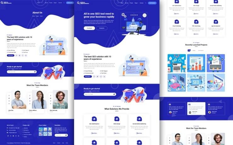 SEO Master SEO Agency HTML Template