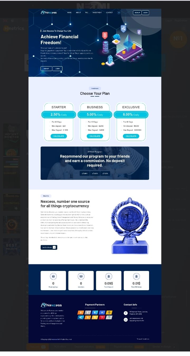 ZCL 10 Affordable Responsive HYIP Investment Template GoldCoders