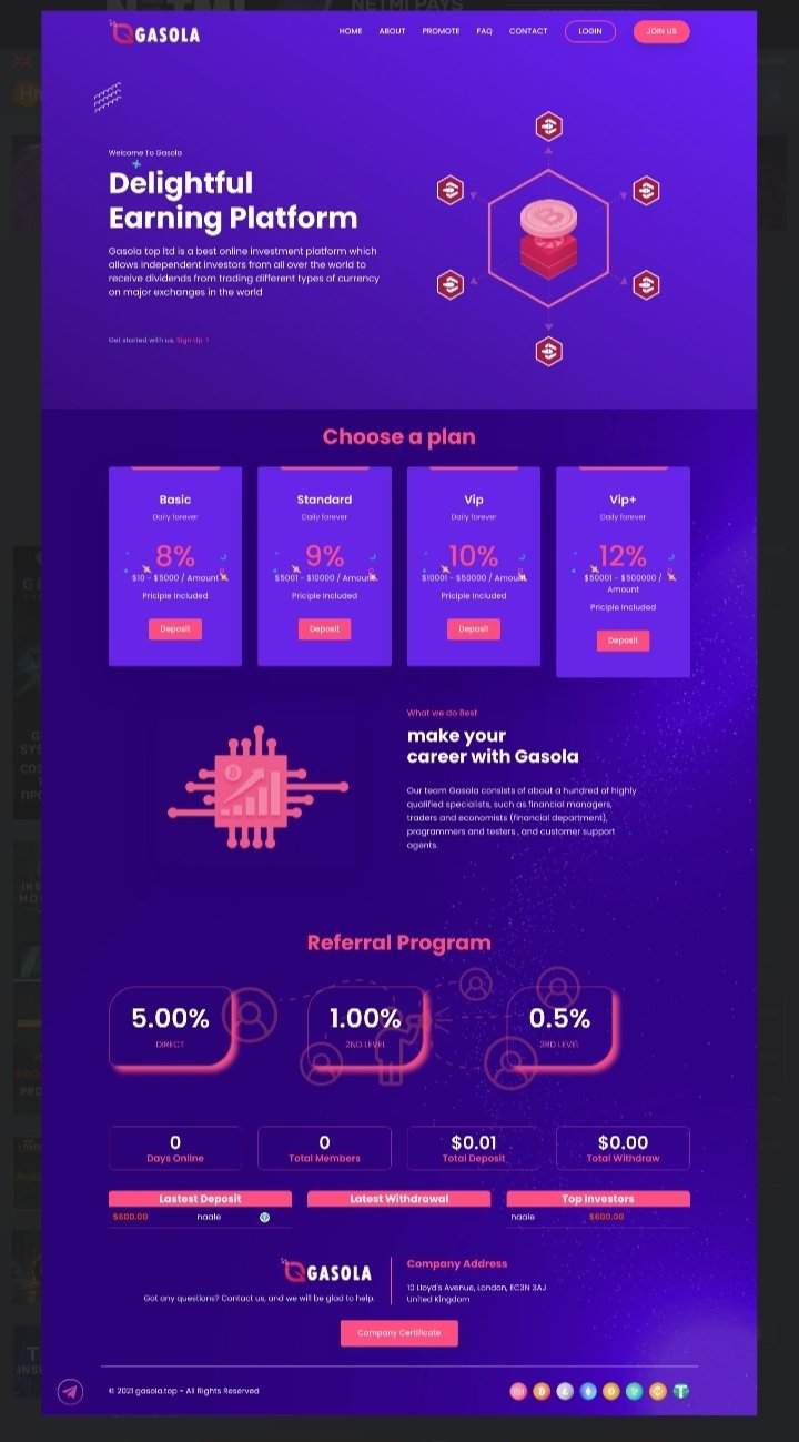 ZCL 7 Responsive HYIP Investment Theme by GoldCoders