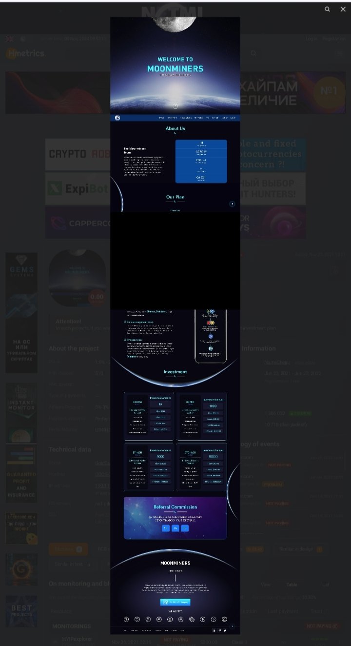 ZCL 8 Professional GoldCoders HYIP Investment Website Template